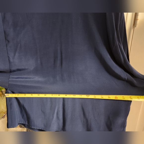 NWT Club Monaco Tie Sleeve Top - Picture 8 of 8